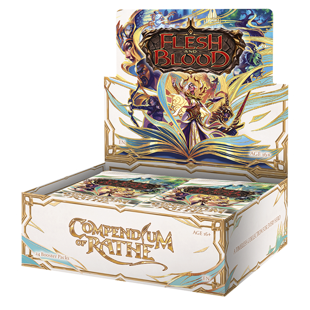 Flesh and Blood TCG: Compendium of Rathe Booster Display