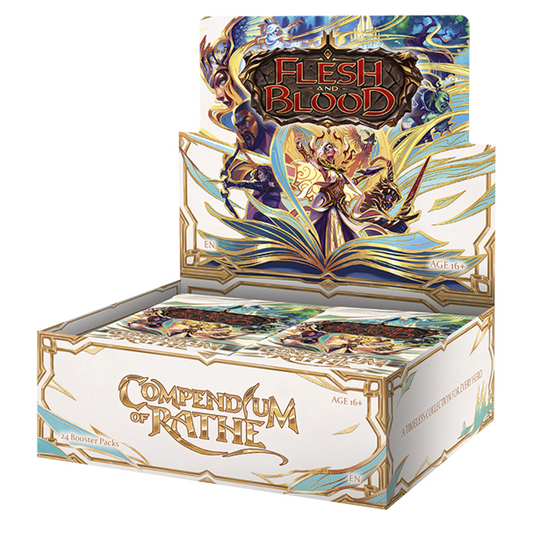 Flesh and Blood TCG: Compendium of Rathe Booster Display