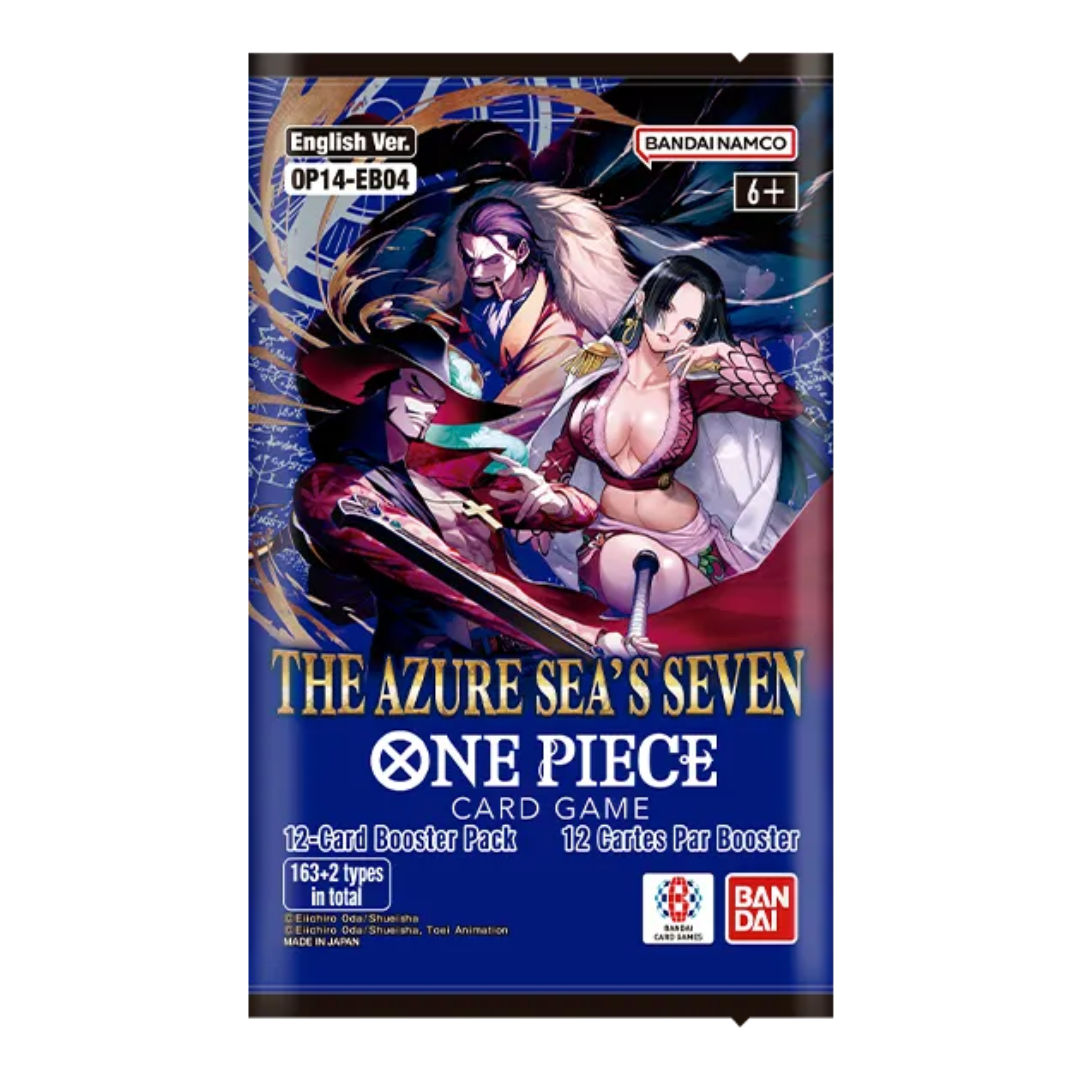 one piece card game cost One Piece Card Game: OP14 (English Print) THE AZURE SEA'S SEVENS – Holo Horse Games LLC