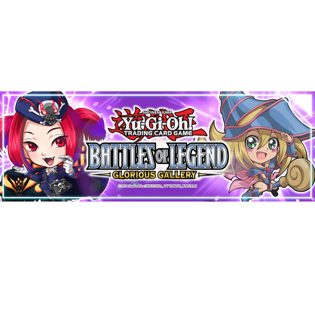 Yu-Gi-Oh: Battles of Legend- Glorious Gallery Booster Display [PRE-ORDER]