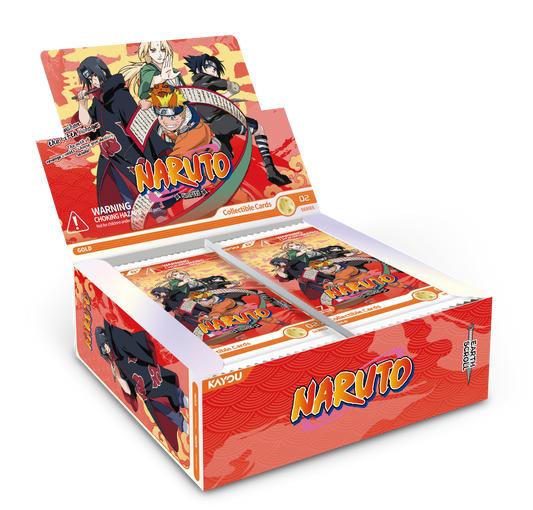 Naruto Collectible Cards: Smriti- Earth Scroll- Foil Pack Display- 002A (20 packs)
