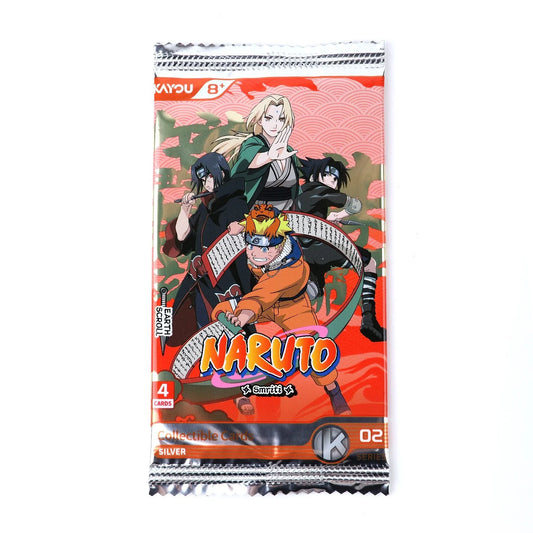 Naruto Collectible Cards: Smriti- Earth Scroll- Foil Pack Display- 002A (20 packs)