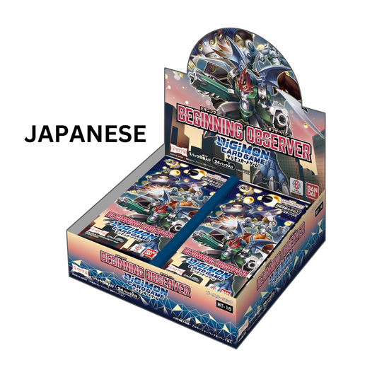 DIGIMON CARD GAME BOOSTER BEGINNING OBSERVER [BT-16]