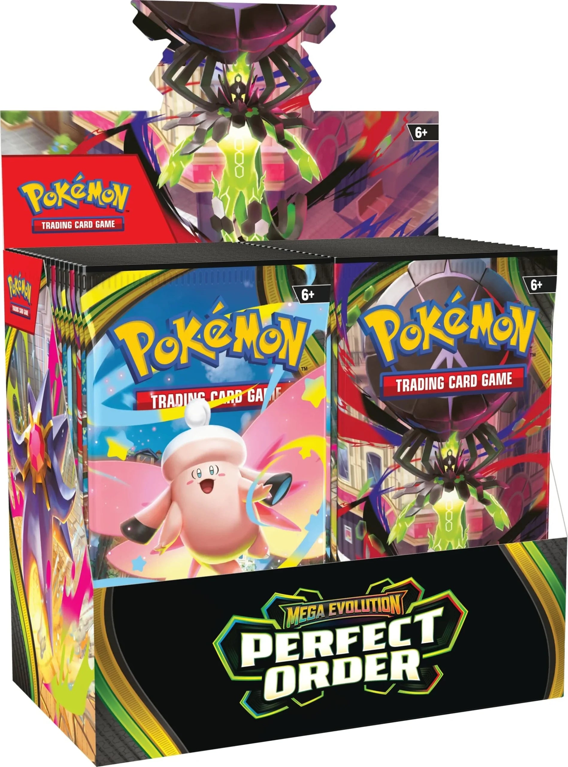 Pokemon Mega Evolution Perfect Order 3 Pack Blister Pokemon Mega Evolution Perfect Order 3 Pack Blister