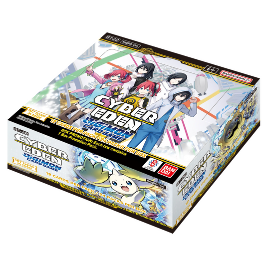 [ENG] DIGIMON CARD GAME BOOSTER BOX CYBER EDEN [BT-22]