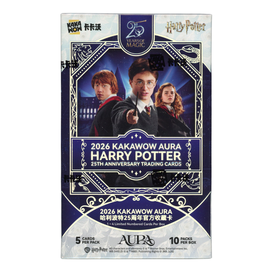 KAKAWOW AURA HARRY POTTER 25TH ANNIVERSARY