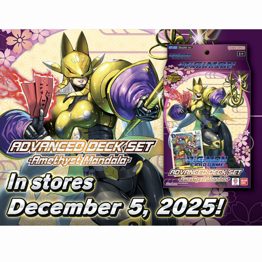 2023 ENT Digimon Amethyst Mandala Advance Deck