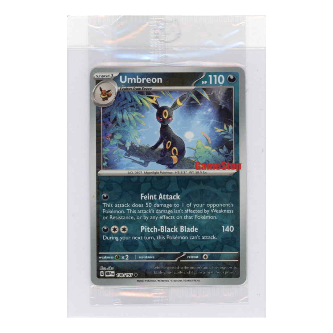 Umbreon - 130/197 (GameStop Exclusive) SEALED