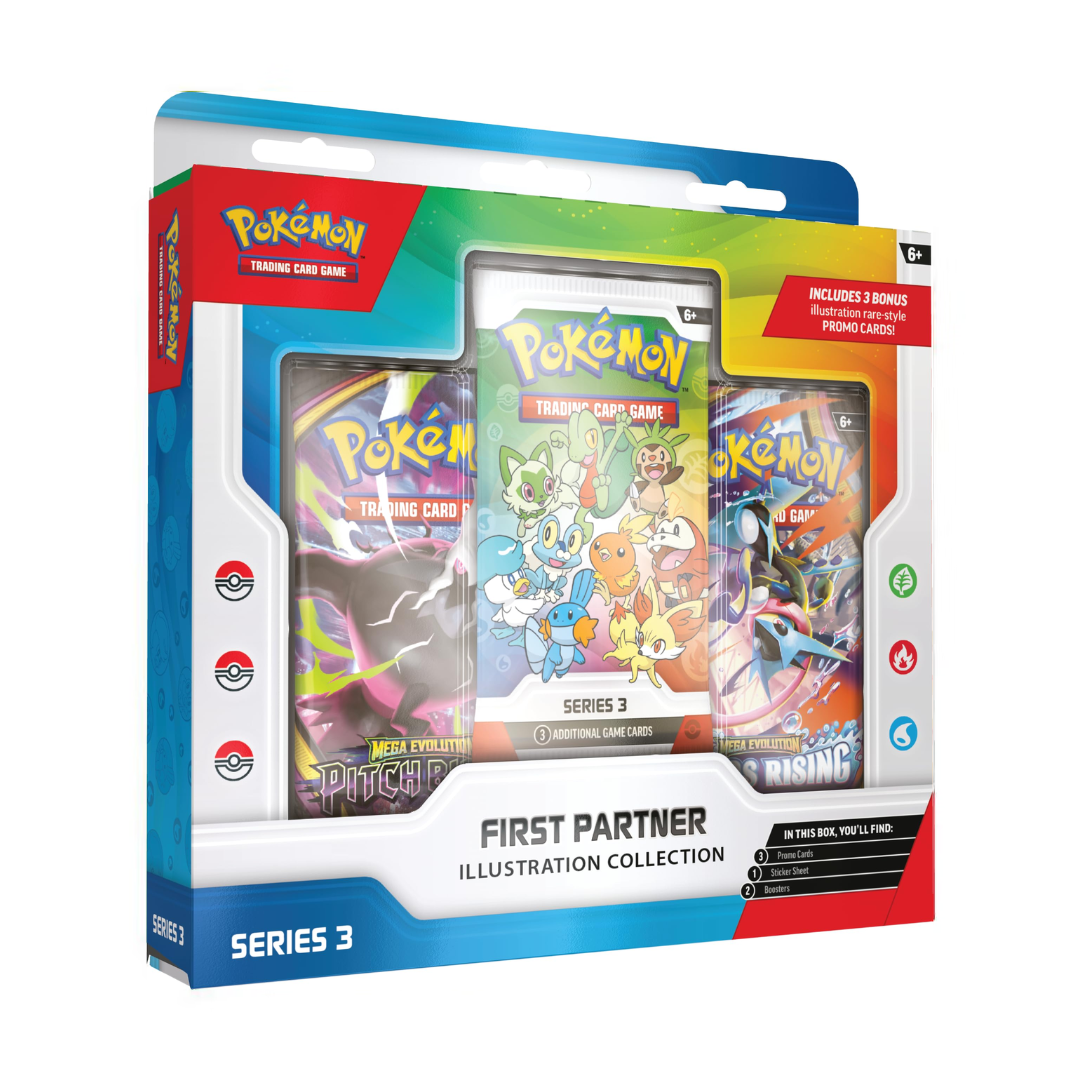 Pokemon TCG: First Partner- Illustration Collection (Series 3)
