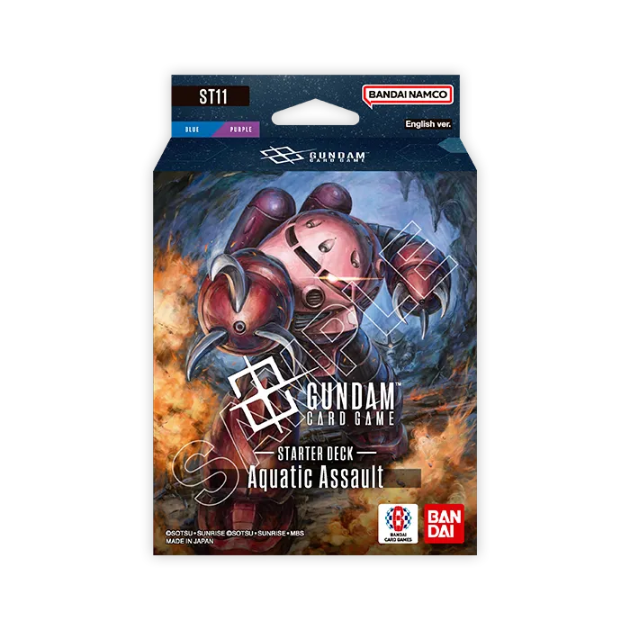 Gundam Card Game: Starter Deck Display- 11 Aquatic Assault [ST11]