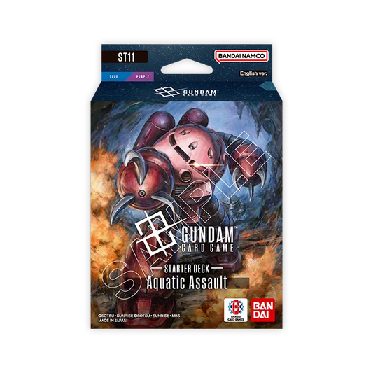 Gundam Card Game: Starter Deck Display- 11 Aquatic Assault [ST11]