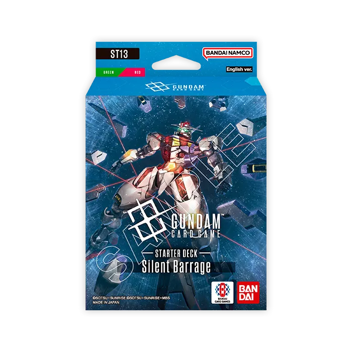 Gundam Card Game: Starter Deck Display- 13 Silent Barrage [ST13]
