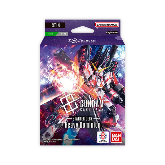 Gundam Card Game: Starter Deck Display- 14 Heavy Dominion [ST14]
