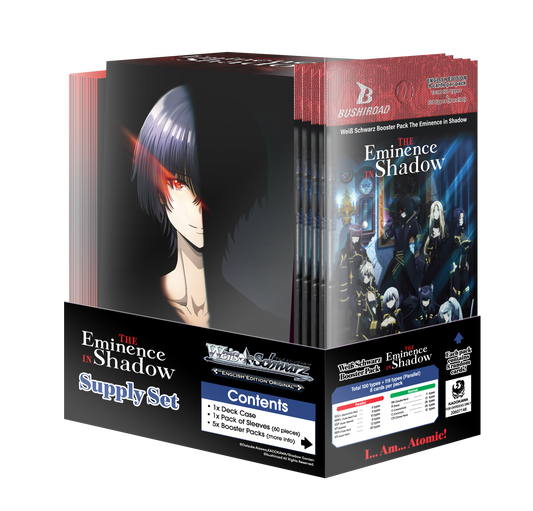Weiss Schwarz: The Eminence in Shadow Supply Set [PRE-ORDER]