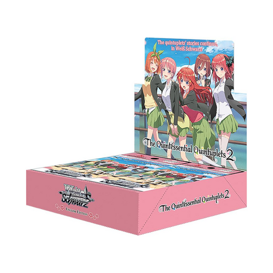 Weiss Schwarz: The Quintessential Quintuplets 2 Booster Box [ENG]