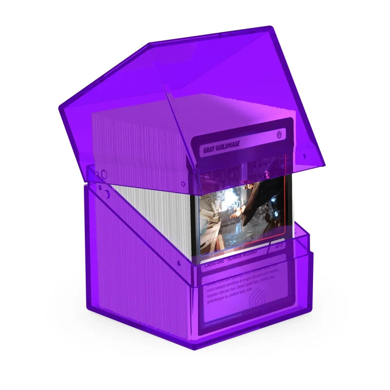 Ultimate Guard Deck Box: Boulder 80+ Clear