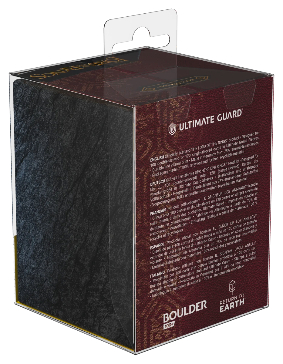 Deck Case: Boulder 100+ Xenoskin Lord of the Rings- Places of Middle Earth- Mines of Moria