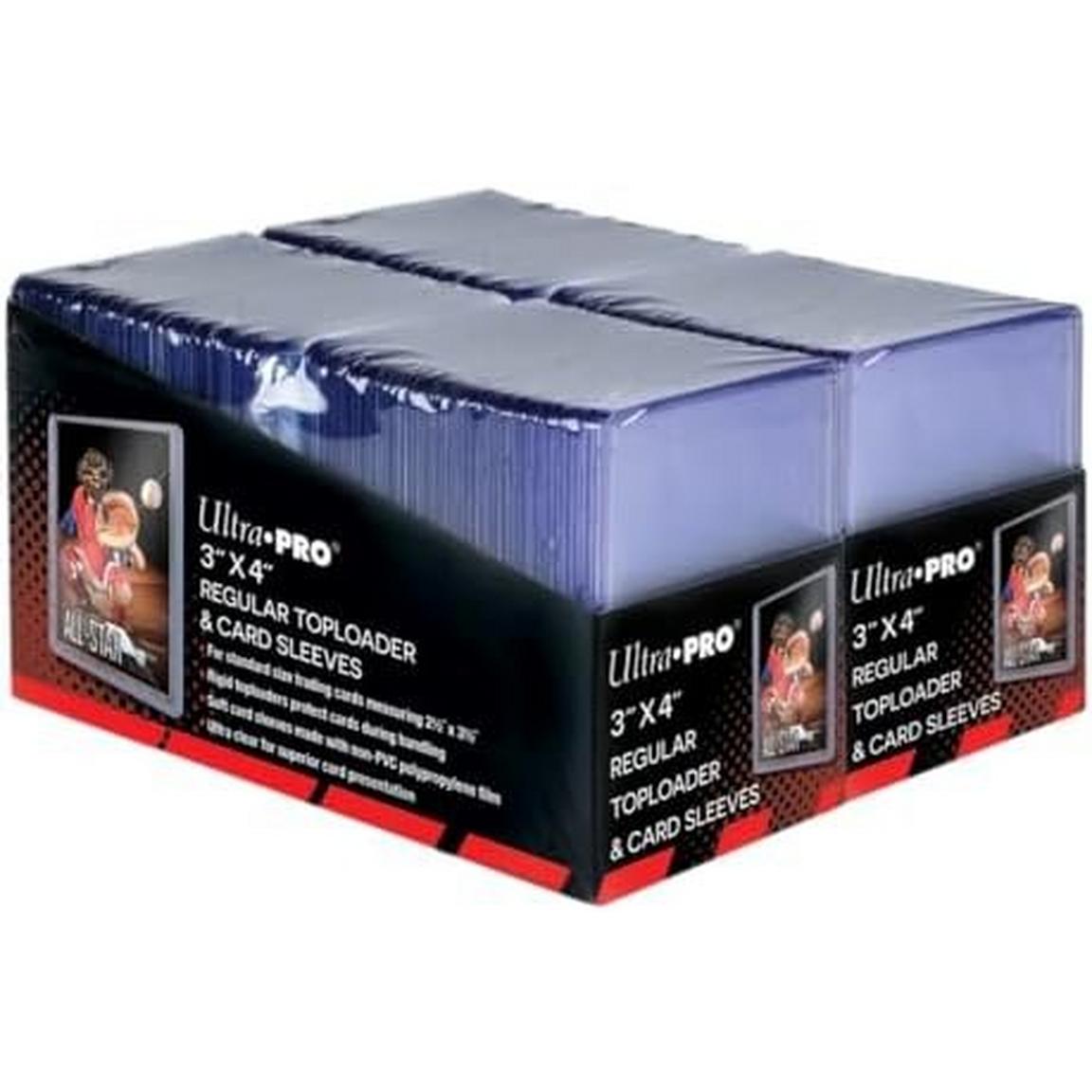 Ultra Pro 3 x 4 Regular Toploaders and Penny Sleeves 200-Count