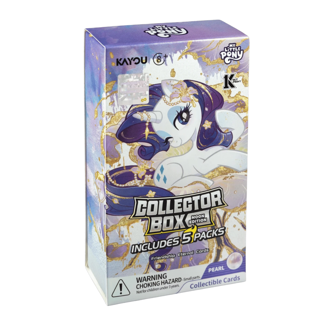 My Little Pony TCG: Friendship Eternal Cards, Moon Edition- Collector Box- 004 (5 packs)