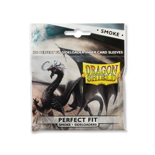 Dragon Shield Sleeves: Perfect Fit Standard- Clear/Smoke (100 ct.)