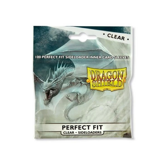 Dragon Shield Sleeves: Perfect Fit Standard- Clear/Clear (100 ct.)