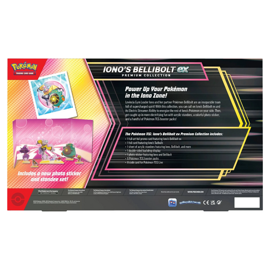 Pokemon TCG: Iono’s Bellibolt Ex Premium Collection