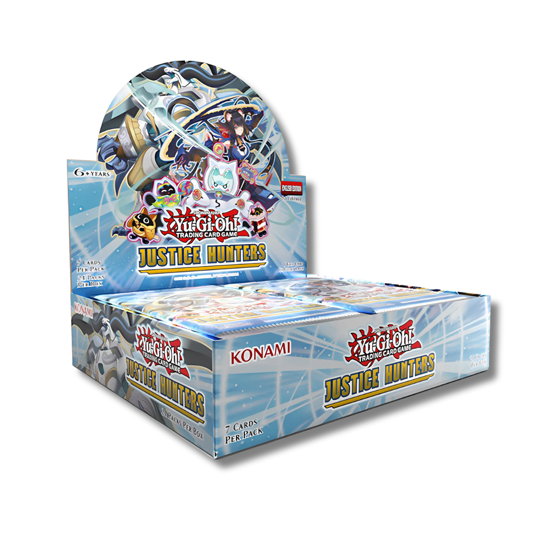 Yu-Gi-Oh! Justice Hunters Booster Box – Holo Horse Games LLC
