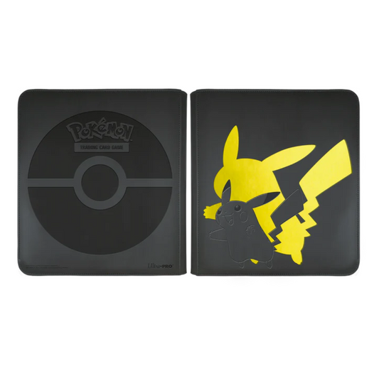 Elite Series: Pikachu 12-Pocket Zippered PRO-Binder for Pokémon
