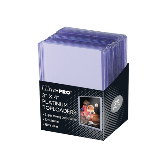 Topload Sleeve: 3x4 35pt Ultra Clear Platinum (25)