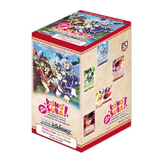 Weiss Schwarz: Konosuba: Legend of Crimson Booster Box Reprint [ENG]