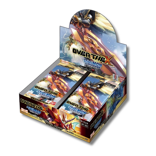 JAPANESE DIGIMON CARD GAME BOOSTER PACK OVER THE X [BT-20]