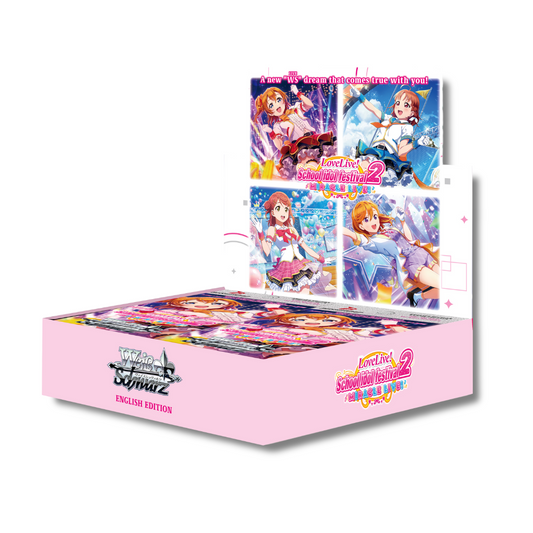 Weiss Schwarz: Love Live School idol festival 2 MIRACLE LIVE! Booster Display [ENG]