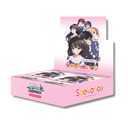 Weiss Schwarz: Saekanob How to Raise a Boring Girlfriend. flat Booster Display [ENG]