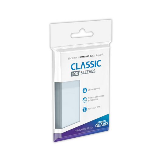 Ultimate Guard: Classic Standard Size- Transparent (100)