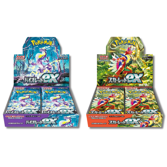 Japanese Pokémon TCG: Scarlet ex & Violet ex Box