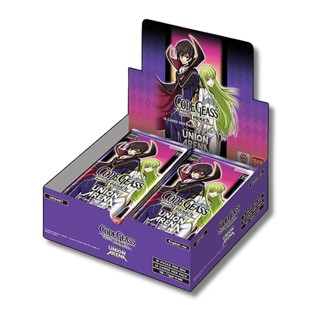 Union Arena: CODE GEASS Lelouch of the Rebellion Booster Display [English]