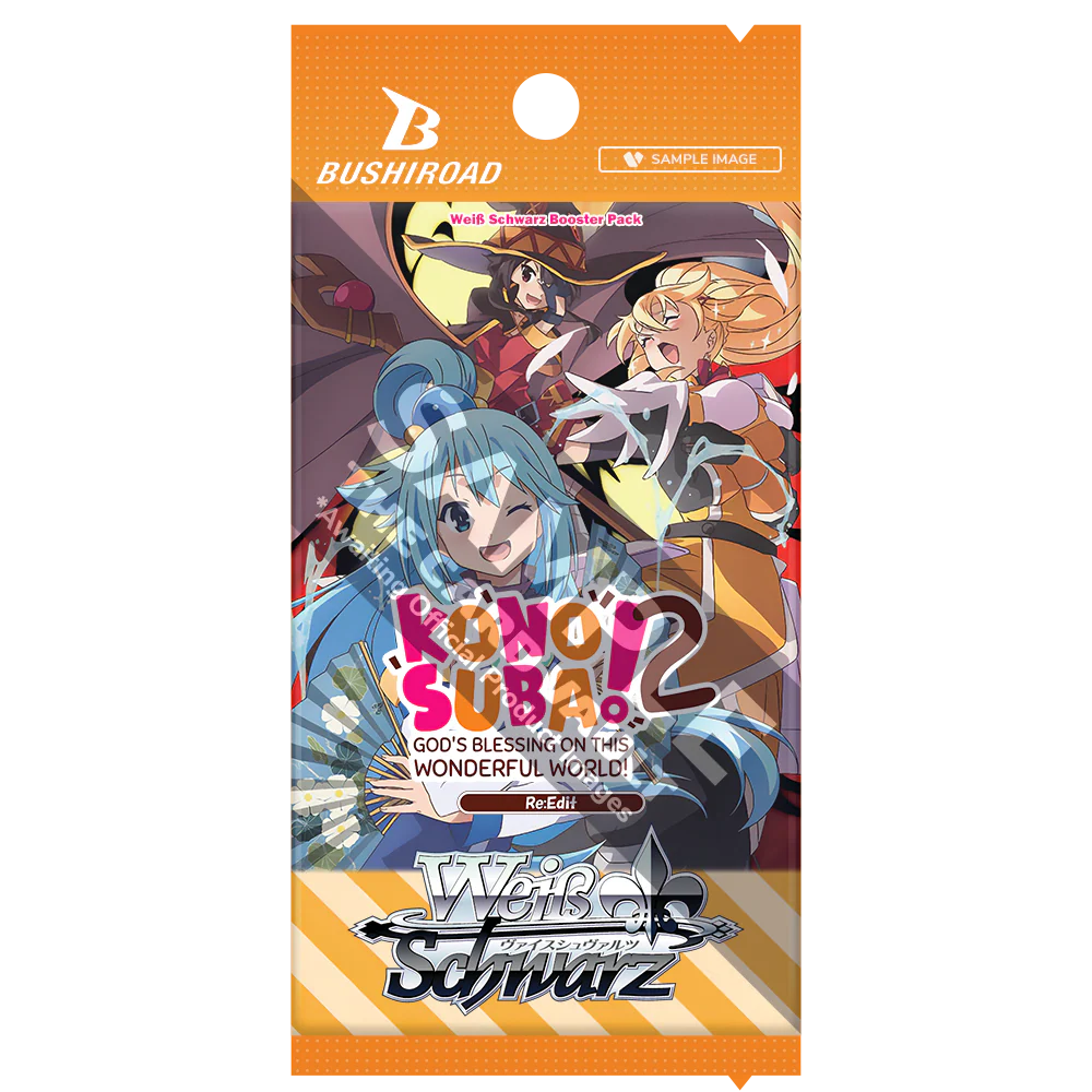 konosuba 2 booster box Weiss Schwarz - Konosuba God's Blessing on this Wonderful World Re:Edit