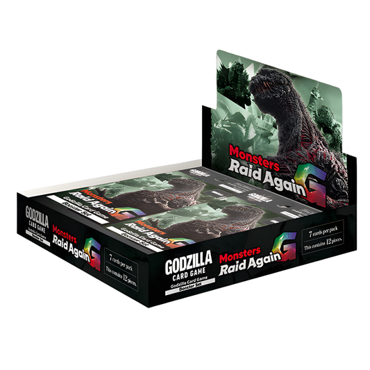 Godzilla Card Game: Booster Set #2 [English] "G: Monsters Raid Again"