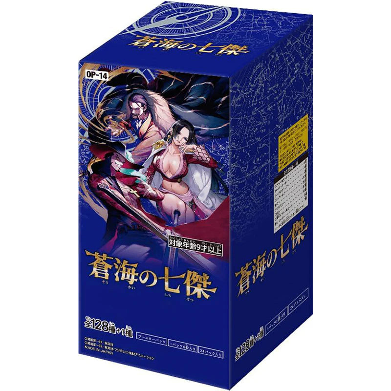 One-Piece Card Game OP14 The Azure Sea's Seven [Japanese]