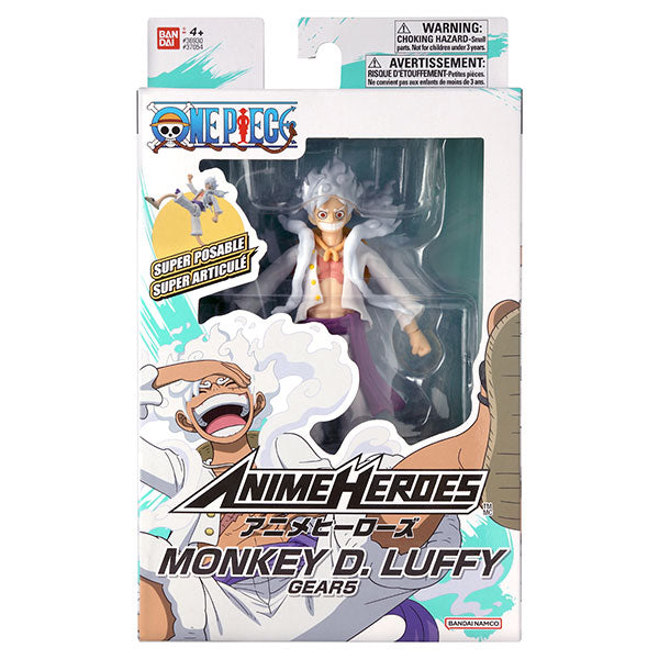 One Piece Figure: Anime Heroes- Monkey D. Luffy, Gear 5