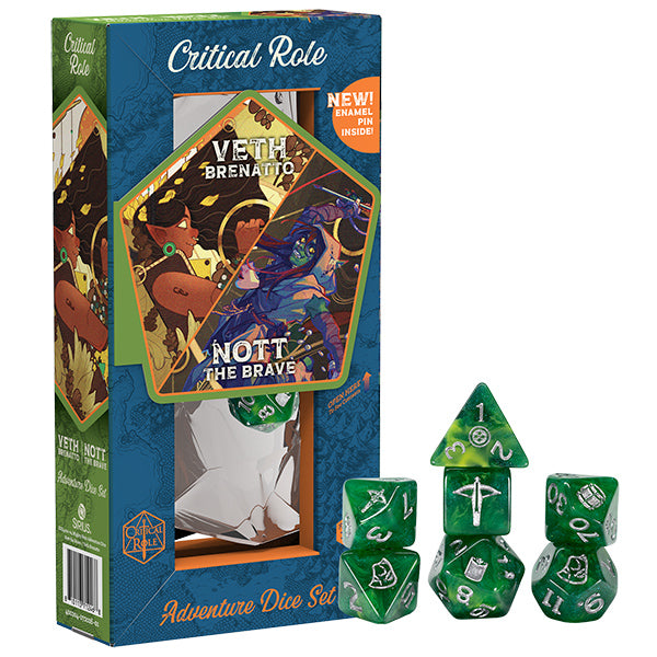 7-Die Set The Mighty Nein Adventure Dice
