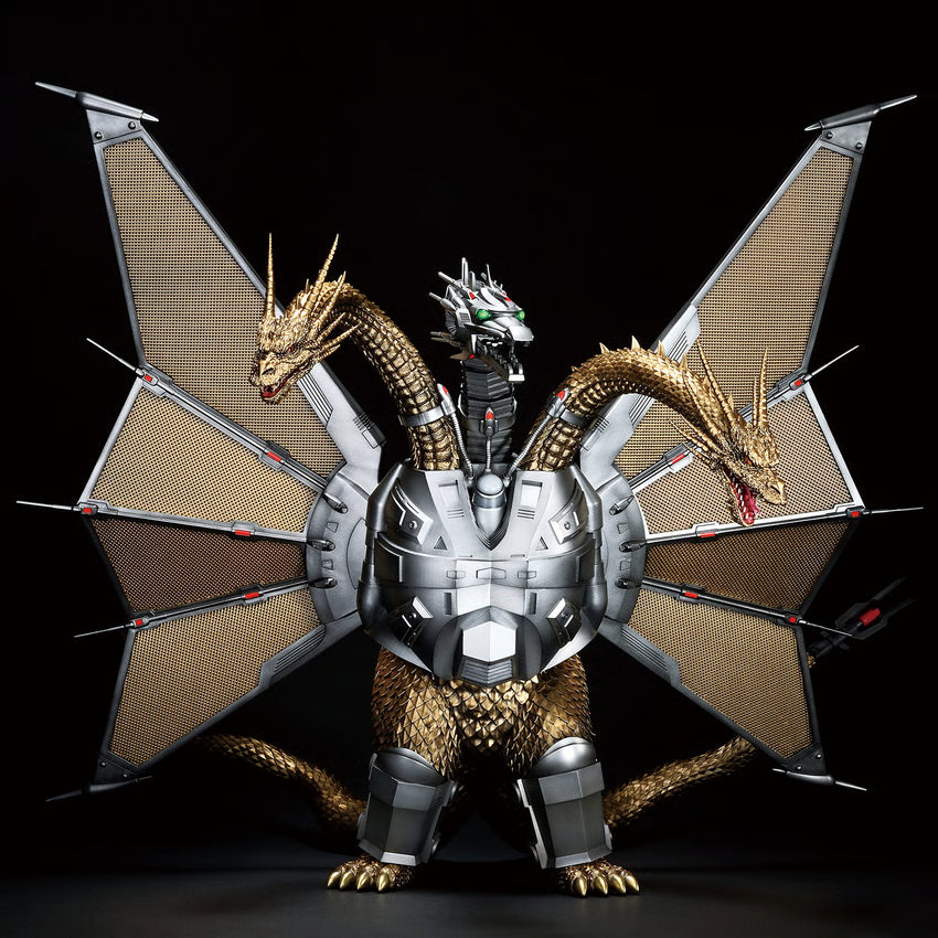 Godzilla Figure: Ichibansho Sofvics Figure- Mecha-King Ghidorah (1991)