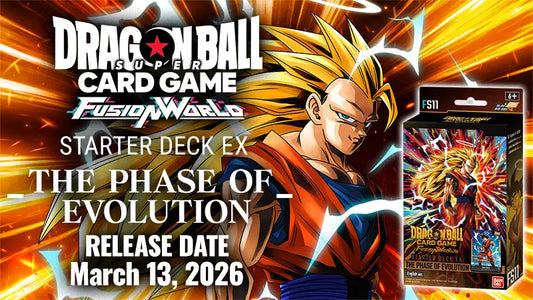 Dragon Ball Super Fusion World - STARTER DECK EX THE PHASE OF EVOLUTION [FS11]