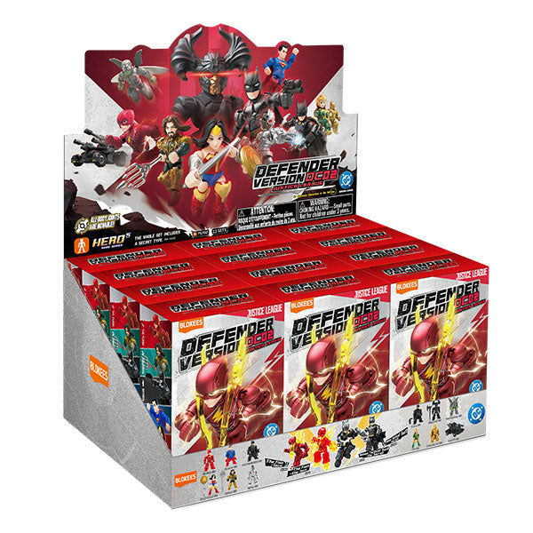 DC Blokees: 2-inch Defender Model Kit- DV02 Justice League