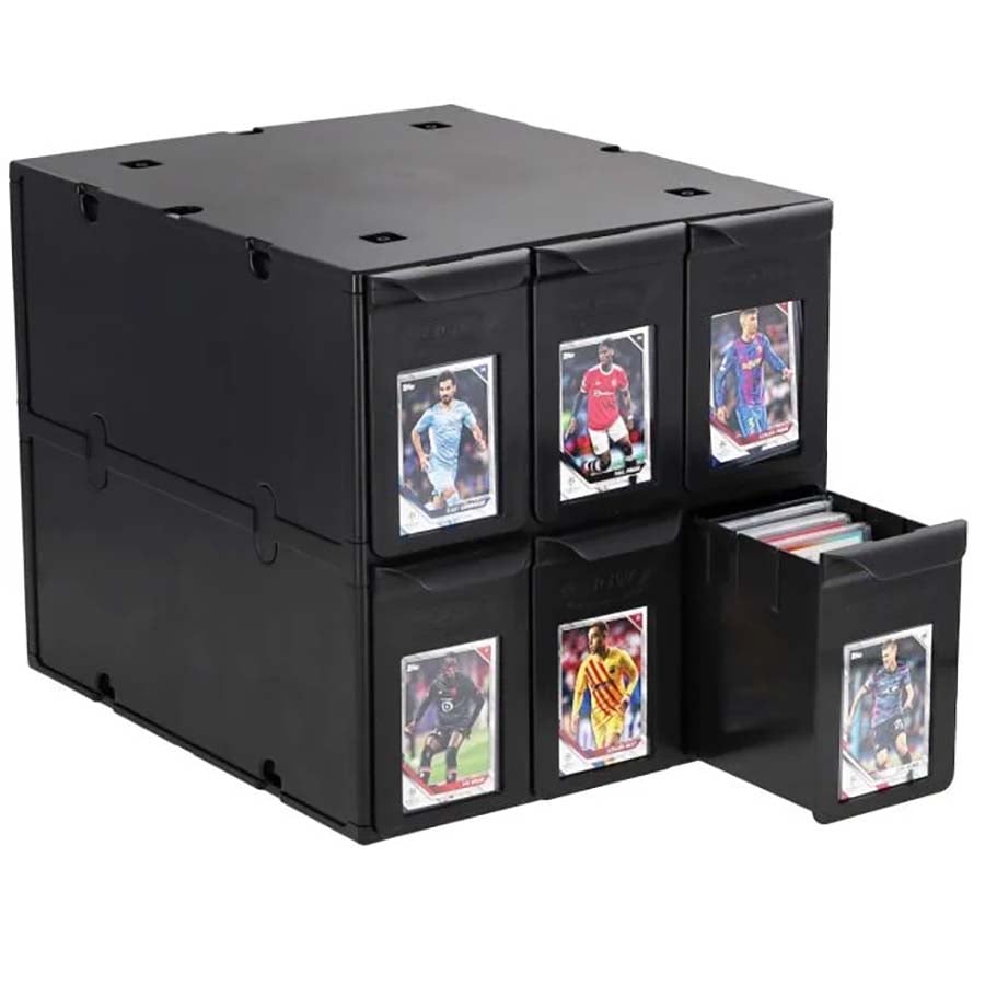 BCW SUPPLIES: GRADED CARD CATALOG: SIX DRAWERS