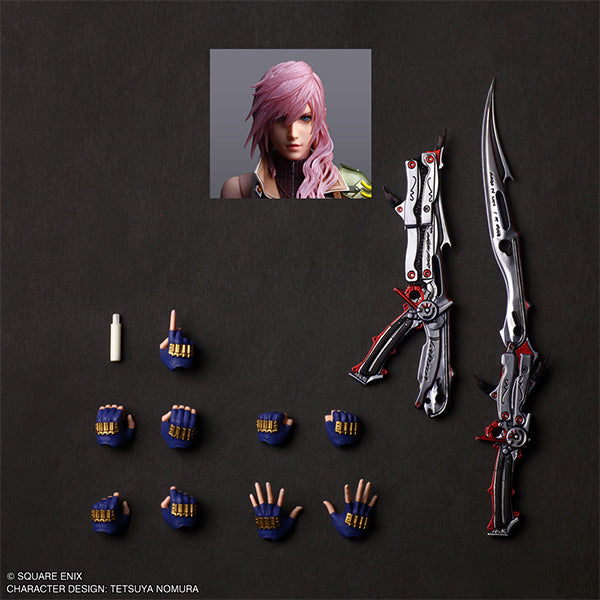 Play Arts Shin Action Figure: Final Fantasy XIII- Lightning