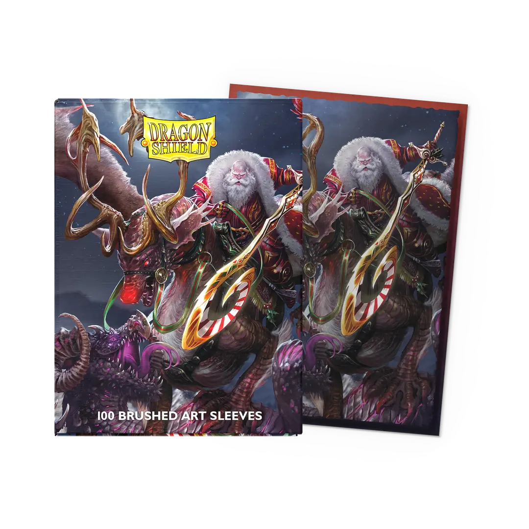 Dragon Shield Sleeves: Brushed 'Christmas 2022' Art, Limited Edition (60 ct.)