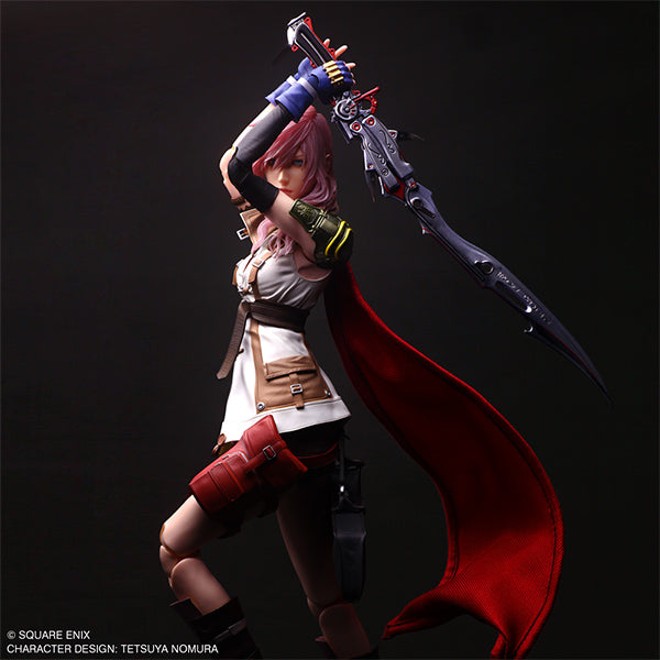 Play Arts Shin Action Figure: Final Fantasy XIII- Lightning