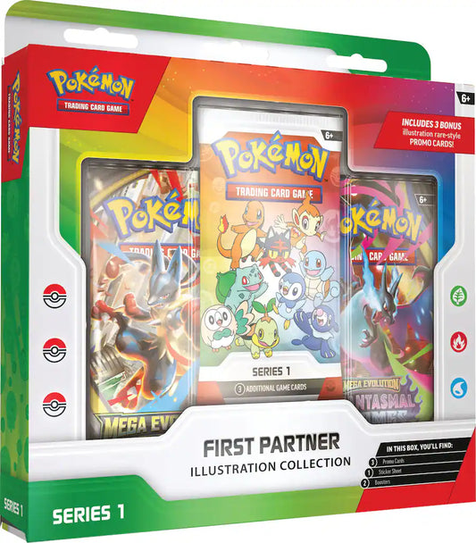 Pokémon - Trading Card Game: First Partner Illustration Collection - Series 1
