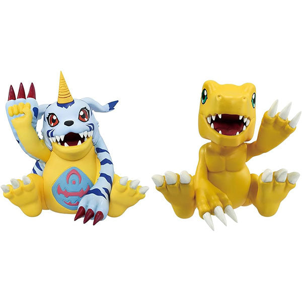 Digimon Figure: Ichibansho Figure- Agumon & Gabumon- Clash of Light